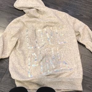 Victoria secret zip up hoodie
